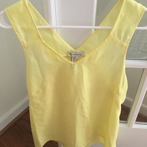BCBG Yellow Top